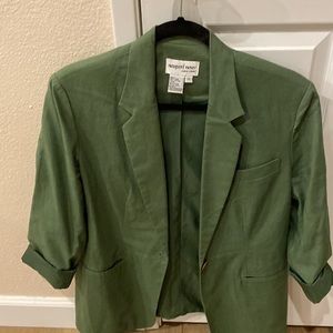 Newport News cotton linen blazer